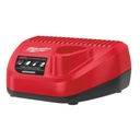 MILWAUKEE M12 3PL-401C - Laser vert 3 lignes 360°, 12V, 4Ah