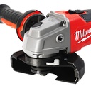 MILWAUKEE M18 FSAG125X-0X - MEULEUSE 125MM FUEL 18V, Interrupteur coulissant, sans batterie