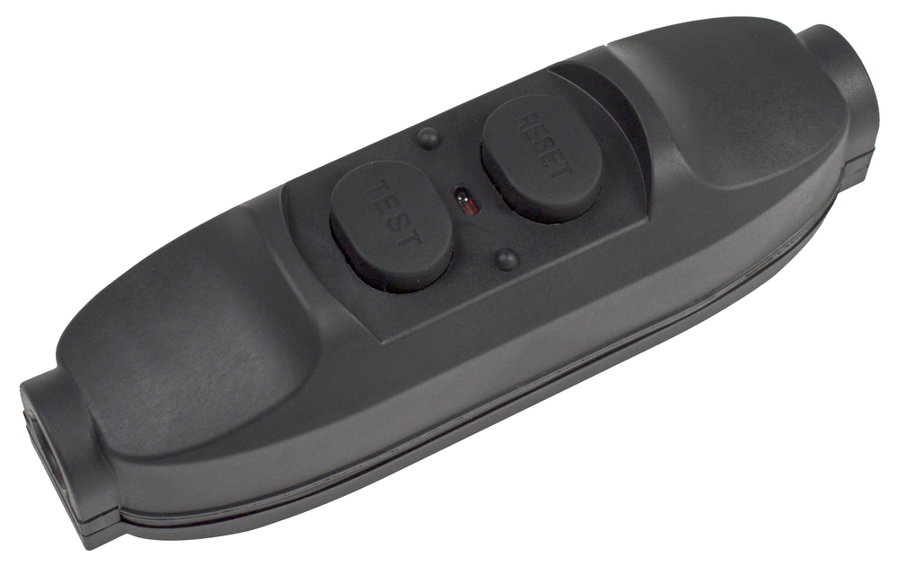 As - Schwabe 45223 Zwischenschalter Mit PRCD 230 V Schwarz IP55 (45223)