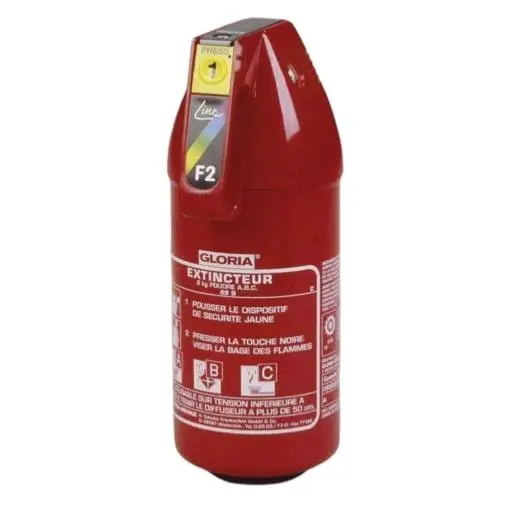 Extincteur à poudre ABC - 2 kg  - VINMER