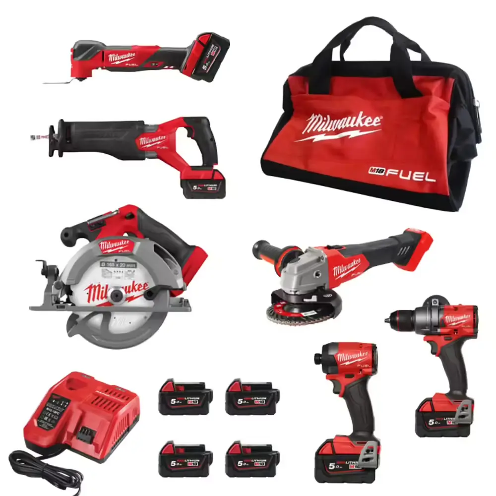 POWERPACK 18V 6 OUTILS - M18 FPP6HF-504B - MILWAUKEE