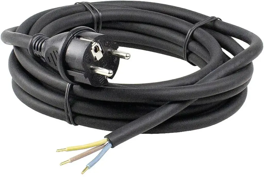 Cable d'alimentation 4.5m H07RN-F 3G1.5