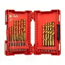 Coffret 19 forets métaux - HSS-G RED HEX - MILWAUKEE - 4932493866