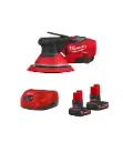 Polisseuse / Ponceuse 150mm - M12 FROS5-502X - Avec 2 batteries 5.0 Ah + chargeur + HD Box - MILWAUKEE - 4933493651