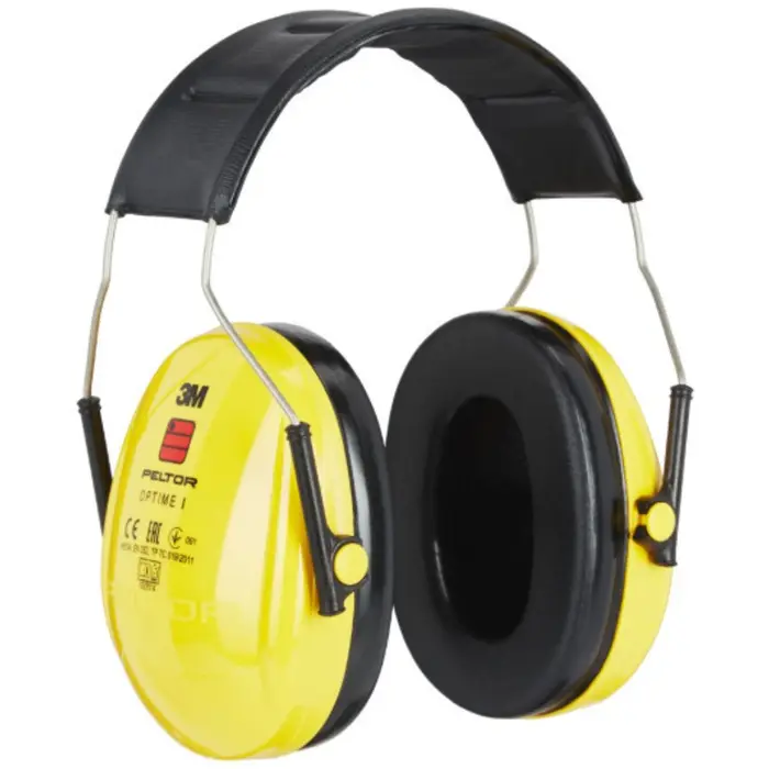 CASQUE ANTIBRUIT OPTIME I JAUNE SERRE TETE SNR 27 - 3M FRANCE 