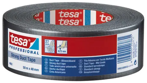 TOILE AMERICAINE 4662 25 M X 48 MM ORANGE - TESA