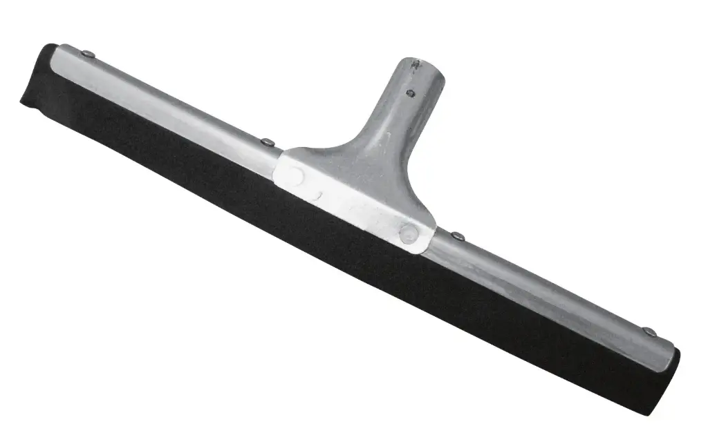 RACLETTE METAL 45CM DOUILLE METAL FILETE MOUSSE NOIRE - NBA Domergue 