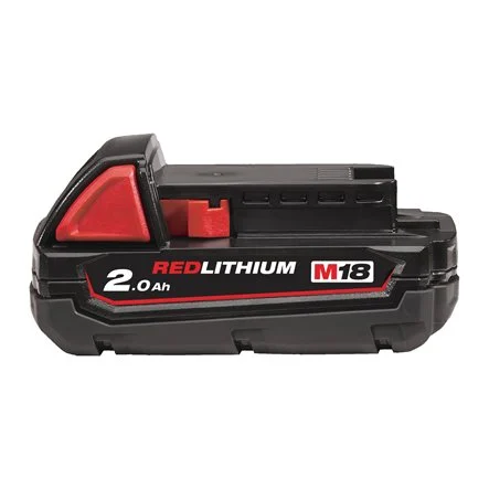 Batterie 18V 2,0Ah Red Lithium -  M18 B2 - MILWAUKEE - 4932430062
