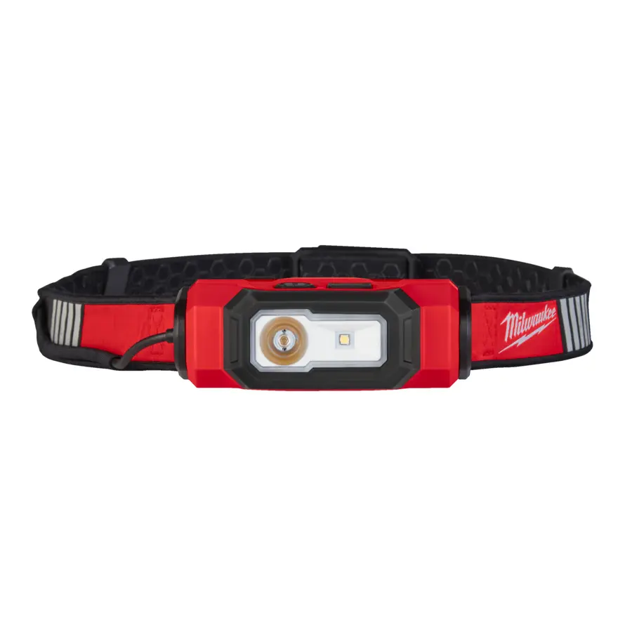 MILWAUKEE L4 HL-VIS-301 - Lampe frontale compatible casque 4V, 3Ah, 600 Lumens