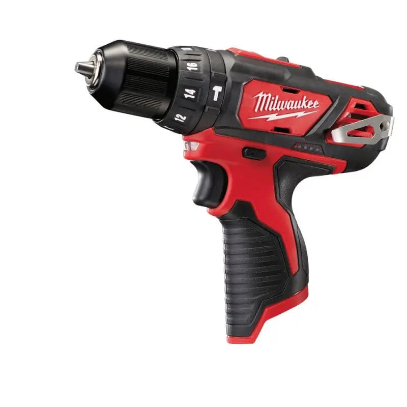 MILWAUKEE M12 BPD-0 - Perceuse à Percussion 12V, 30-38 Nm, sans Batterie