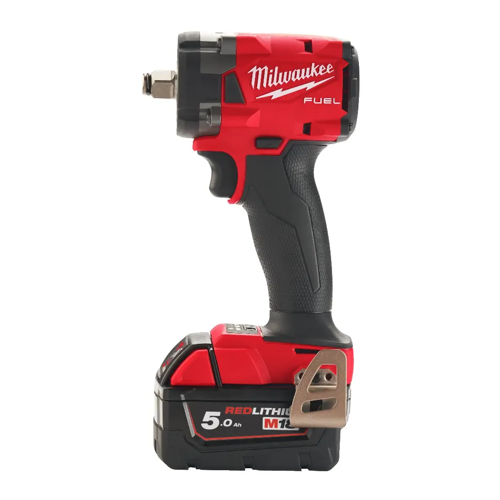 Boulonneuse à chocs ½ M18 FIW2F12-502X - Avec 2 batteries 5,0 Ah + chargeur + HD Box - MILWAUKEE -4933478444