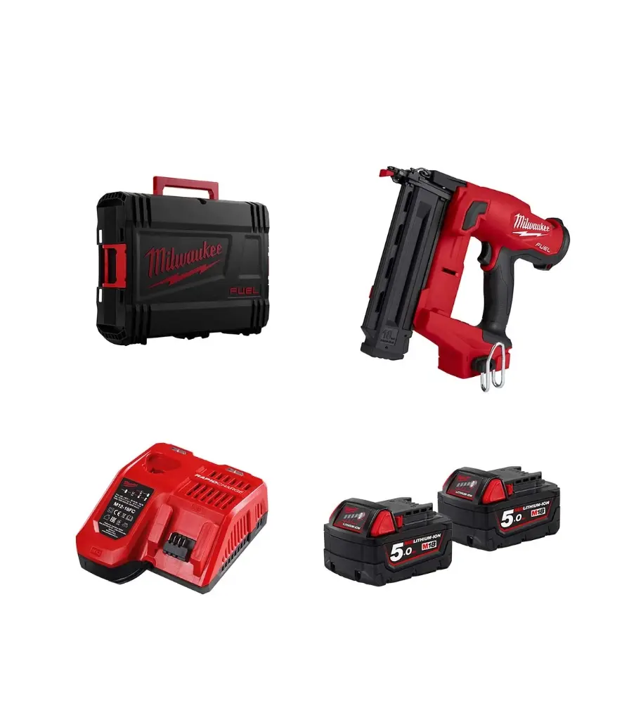 Cloueur de finition FUEL 18GA, 18V, 2Ah - M18 FN18GS-202X - MILWAUKEE - 4933471407