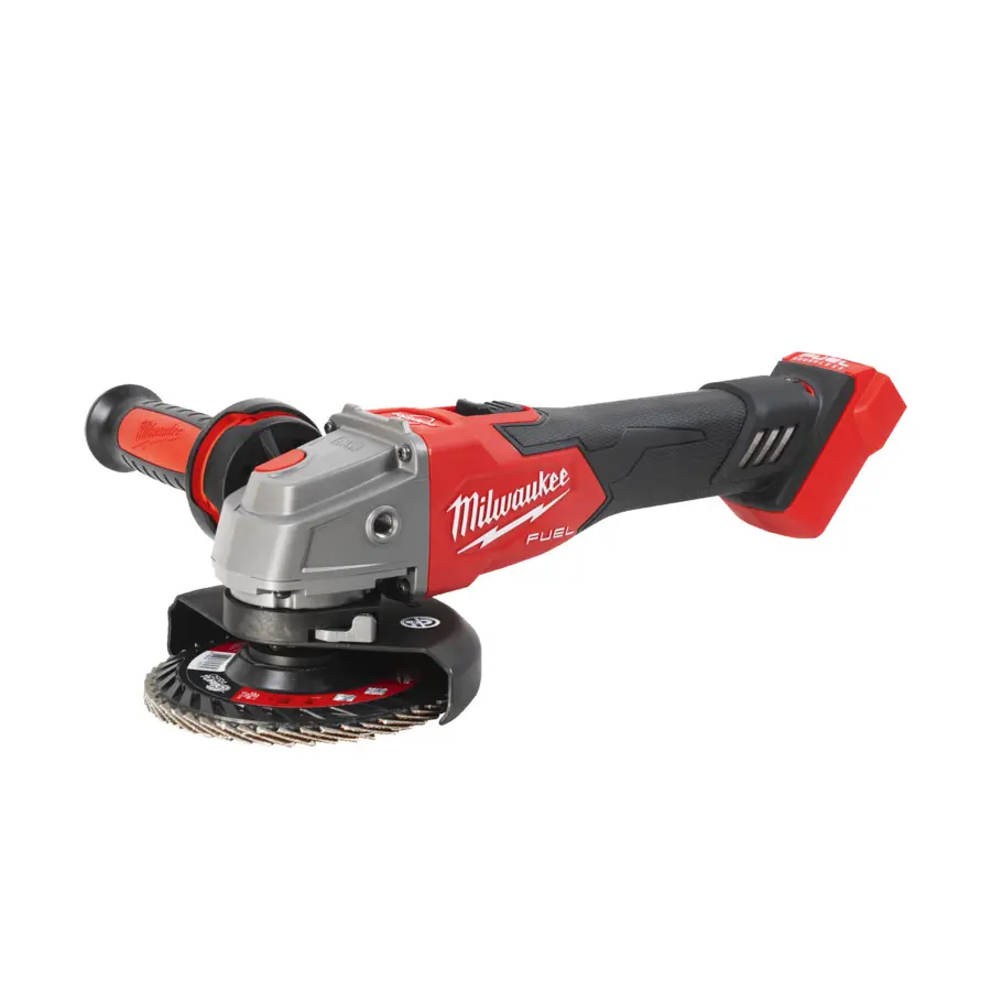Meuleuse 125mm FUEL, Interrupteur coulissant, variateur, Frein de disque, sans batterie - M18 FSAGV125XB-0X - MILWAUKEE - 4933478436