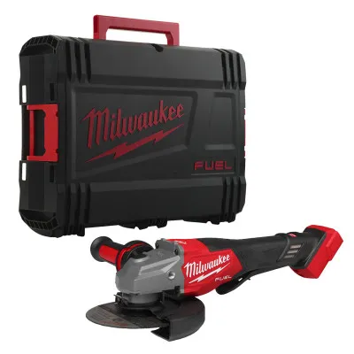 Meuleuse 125mm FUEL, Interrupteur Homme mort, Avec variateur, Frein de disque, sans batterie - M18 FSAGV125XPDB-0X - MILWAUKEE - 4933478437