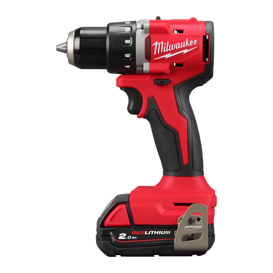 MILWAUKEE M18 BLDDRC-202C - Perceuse visseuse BRUSHLESS,18V, 2,0 Ah , 60 Nm 