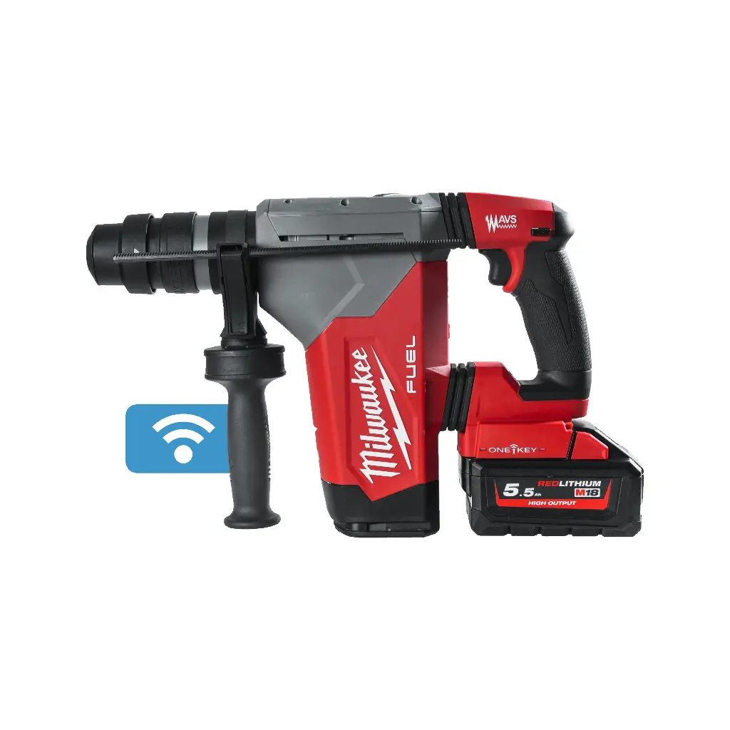 Perforateur 18V SDS+ / M18 ONEFHPX-552X - Avec 2 batteries + chargeur + HD Box - MILWAUKEE - 4933478496