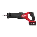 Scie sabre M18 FSZ-502X - Avec batterie 5Ah + chargeur + HD Box - MILWAUKEE - 4933478291