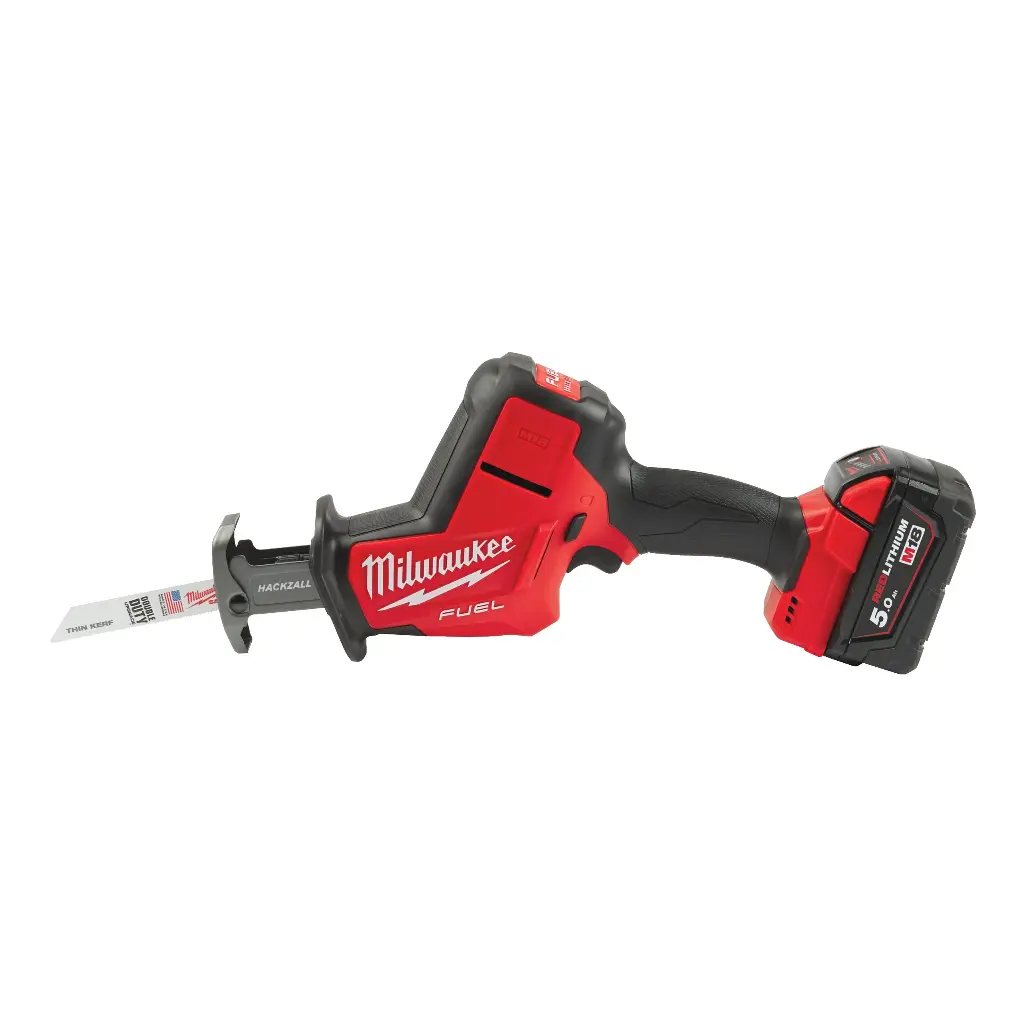 Scie sabre M18 FHZ-502X - Avec batterie 5Ah + chargeur + HD Box - MILWAUKEE - 4933459885