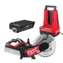 Découpeuse 350 mm MX FUEL - MXF COS350G2-802 - Avec 2 batteries 8Ah + Super chargeur - 4933480480