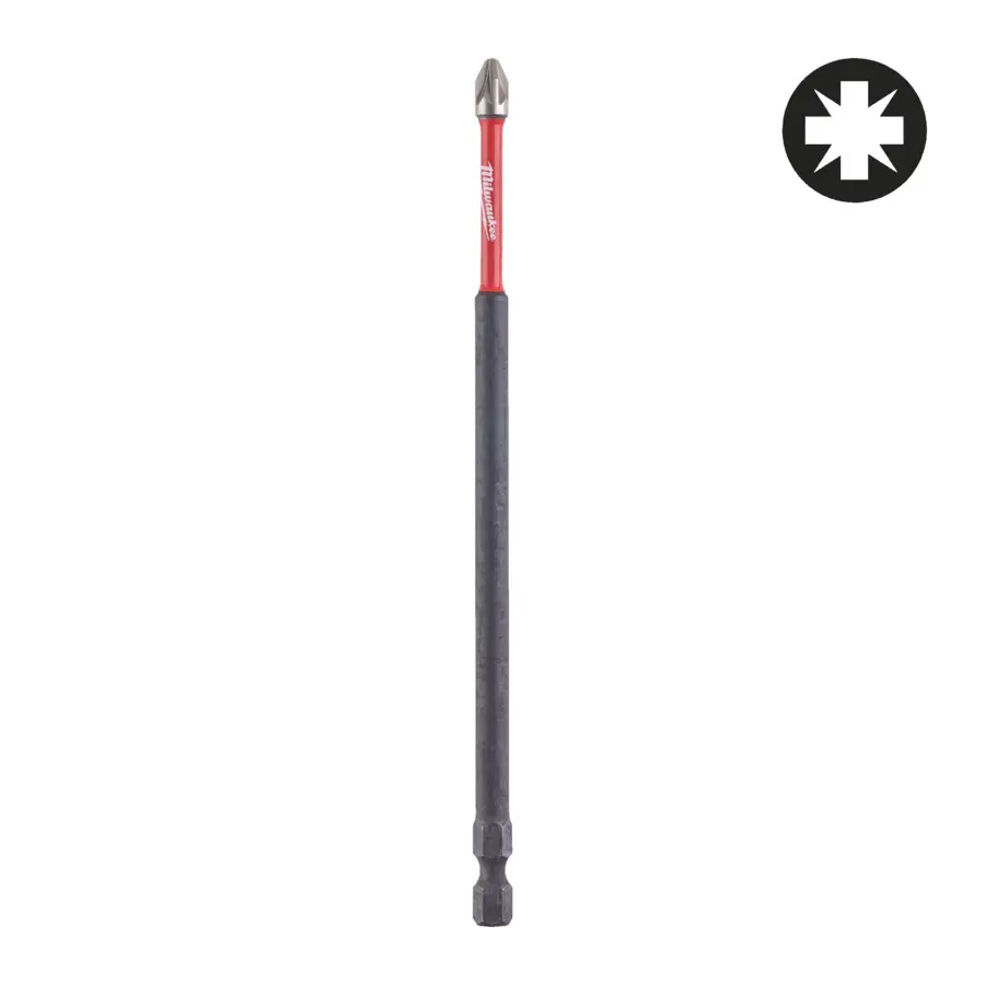 EMBOUT DE VISSAGE SHOCKWAVE™ PZ2 150MM - 1PC - MILWAUKEE - 4932471928