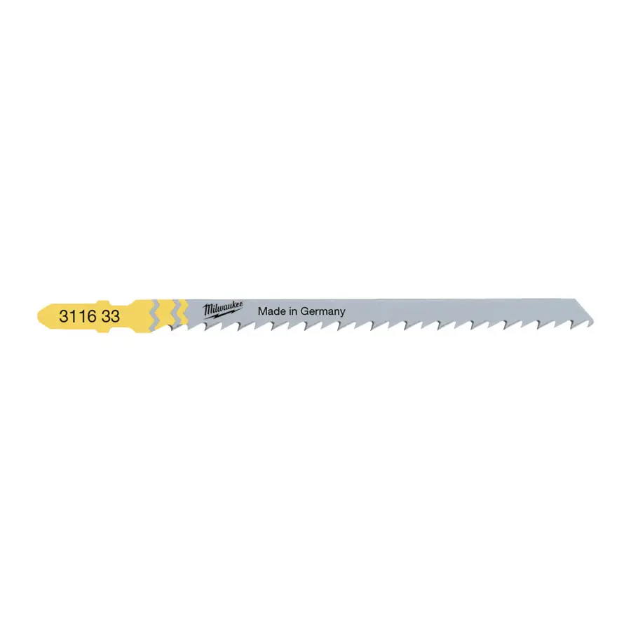 LAMES DE SCIES SAUTEUSES BOIS ET PLASTIQUE 105MM (X5) - MILWAUKEE