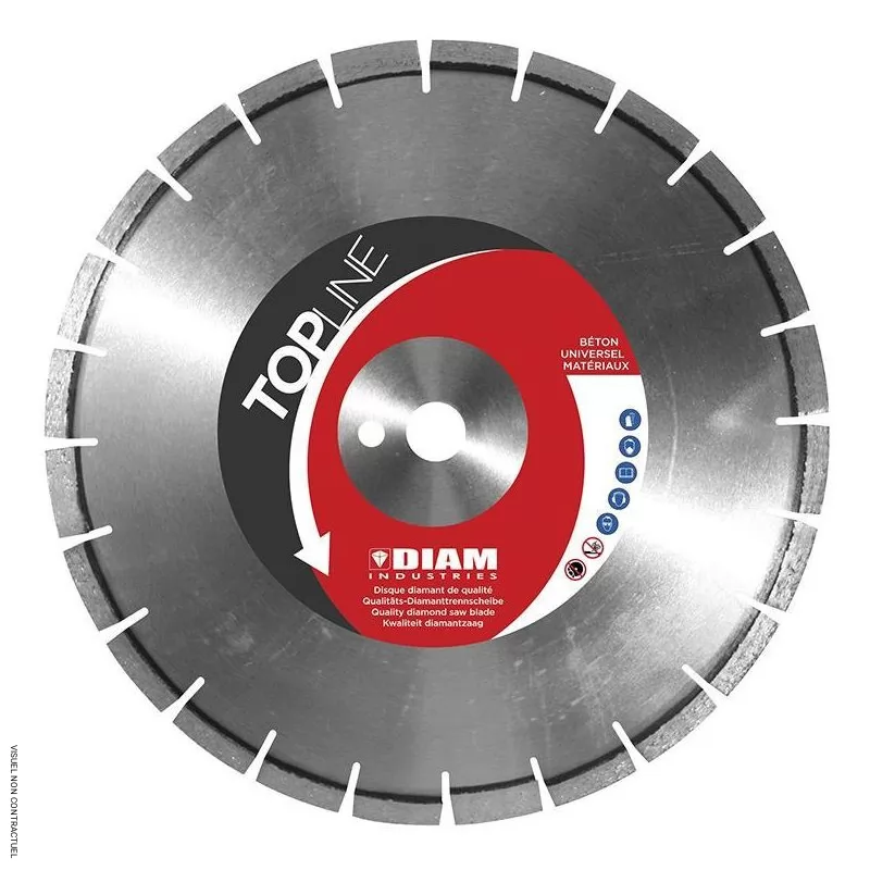 Disque diamanté spécial béton - DIAM INDUSTRIES - BF90