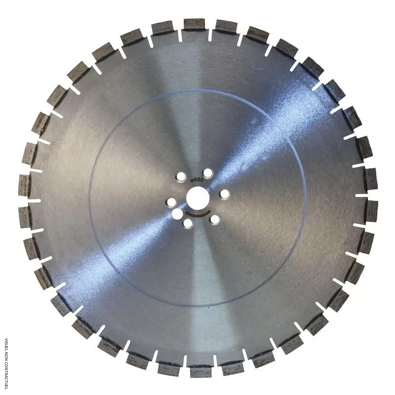 DISQUE DIAMANT Ø400/25.4 BETON - UNIVERSEL MATERI  DIAM INDUSTRIE