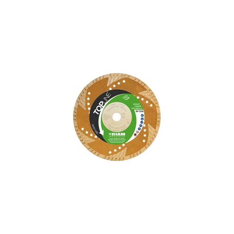 DISQUE DIAMANT Ø230/22.23 GRANIT - PIERRES NATUREL - DIAM INDUSTRIE - TS80230/22FD