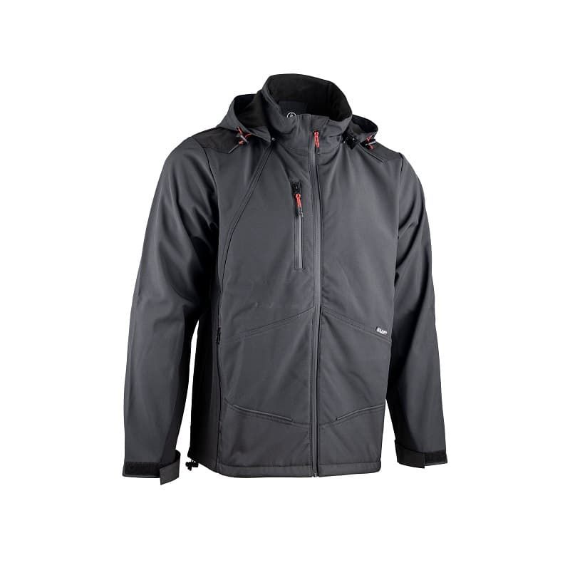 Blouson softshell bicolore GRIS NUIT - ROCK 2307 - LMA