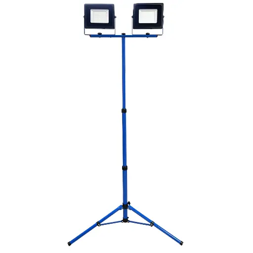 [691358] Projecteur Led 2 tête télescopique 50W- KELI - 691358