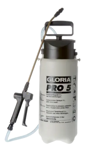 Pulvérisateur à pression (3 bars) VITON - Cuve plastique - GLORIA
