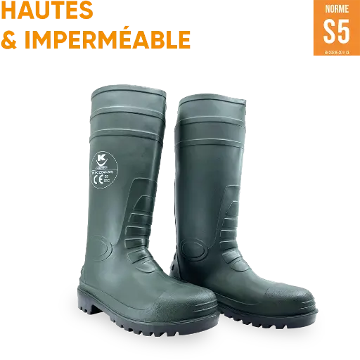 Botte de sécurité - HULK - S5 - Taille 37 à 48 -  KELI