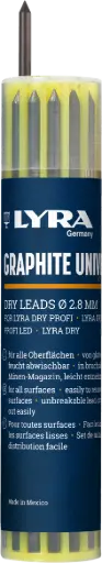 [L4499102] MINE GRAPHITE 2B POUR LYRA DRY (ETUI DE 12) - LYRA 