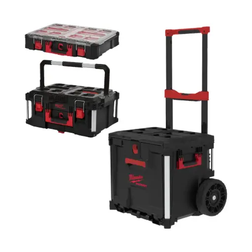 [4932498984] PACKOUT TROLLEY TIROIR 3 PIÈCES - MILWAUKEE - 4932498984