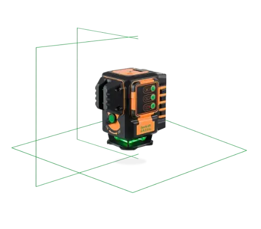 [533150] Laser 3 lignes - Spécial pour travaux au sol - Geo4-XR GREEN - GEO FENNEL