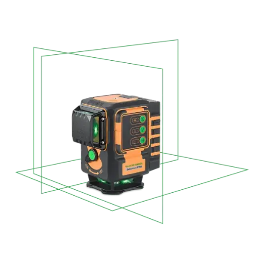 [533200] Laser 3 lignes - Spécial pour travaux au sol - Geo6-XR GREEN - GEO FENNEL