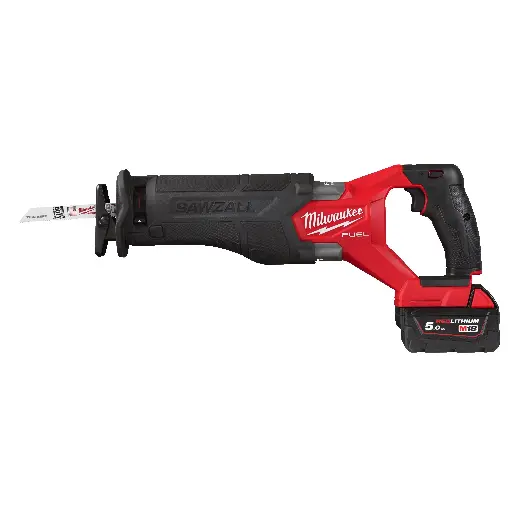 [4933478291] Scie sabre M18 FSZ-502X - Avec batterie 5Ah + chargeur + HD Box - MILWAUKEE - 4933478291