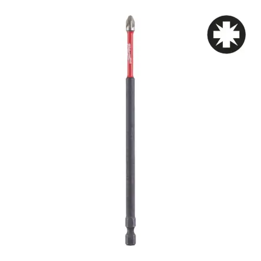 [4932471928] EMBOUT DE VISSAGE SHOCKWAVE™ PZ2 150MM - 1PC - MILWAUKEE - 4932471928