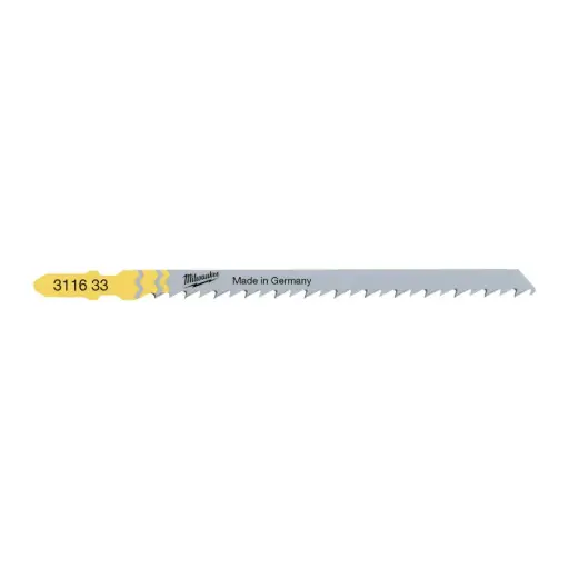 [4932311633] LAMES DE SCIES SAUTEUSES BOIS ET PLASTIQUE 105MM (X5) - MILWAUKEE