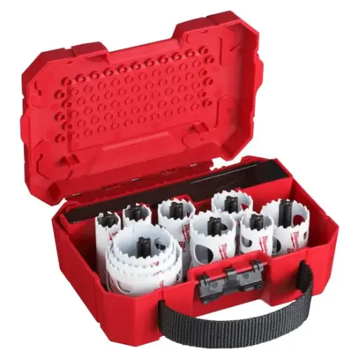 [49224152] Coffret de Scies cloches bi-métal pour plombier 14 pièces "Hole Dozer" - MILWAUKEE - 49224152