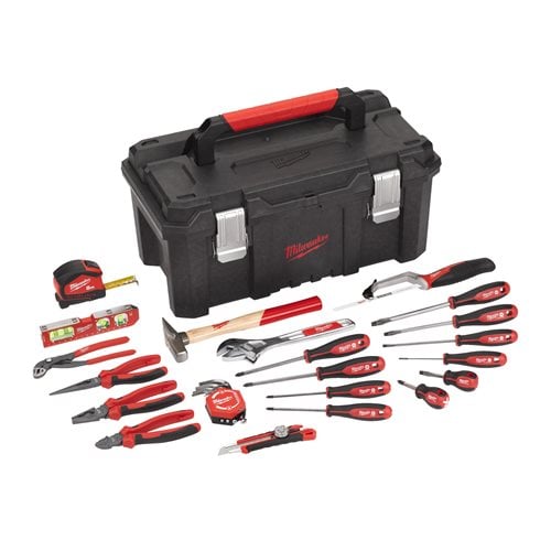 [4932498392] STARTER Kit outillage à main + boite à outils 30 pièces - MILWAUKEE - 4932498392 