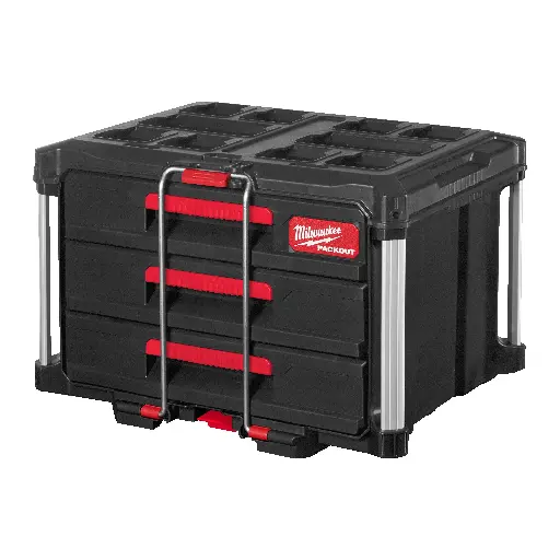 [4932472130] Coffret Packout 3 tiroirs - MILWAUKEE - 4932472130