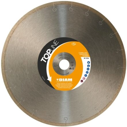 [CR89200/25] DISQUE DIAMANT Ø200/25.4 GRES CERAME PLEINE MASSE  DIAM INDUSTRIE