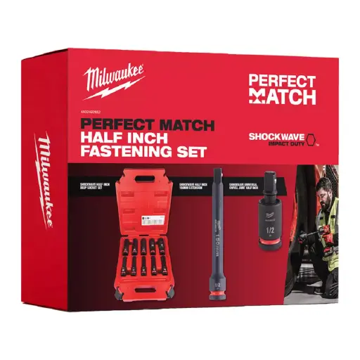 [4932492652] LOT PERFECT MATCH DOUILLES 1/2 - MILWAUKEE - 4932492652